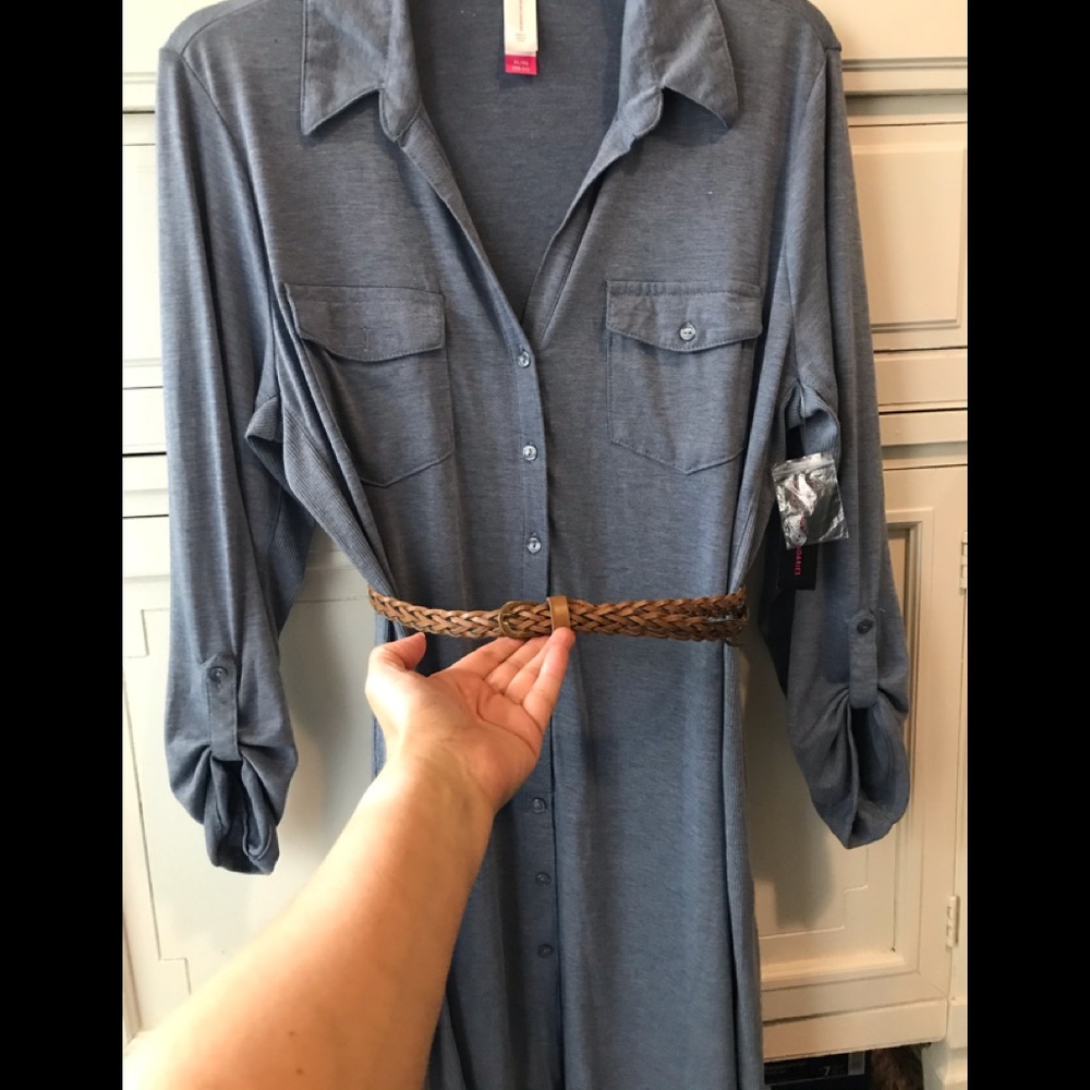 Button down dress